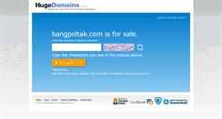 Desktop Screenshot of bangpoltak.com