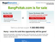 Tablet Screenshot of bangpoltak.com